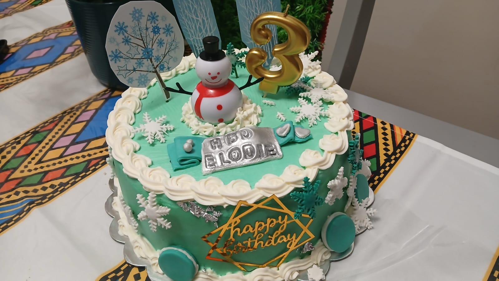 Gâteau d'anniversaire