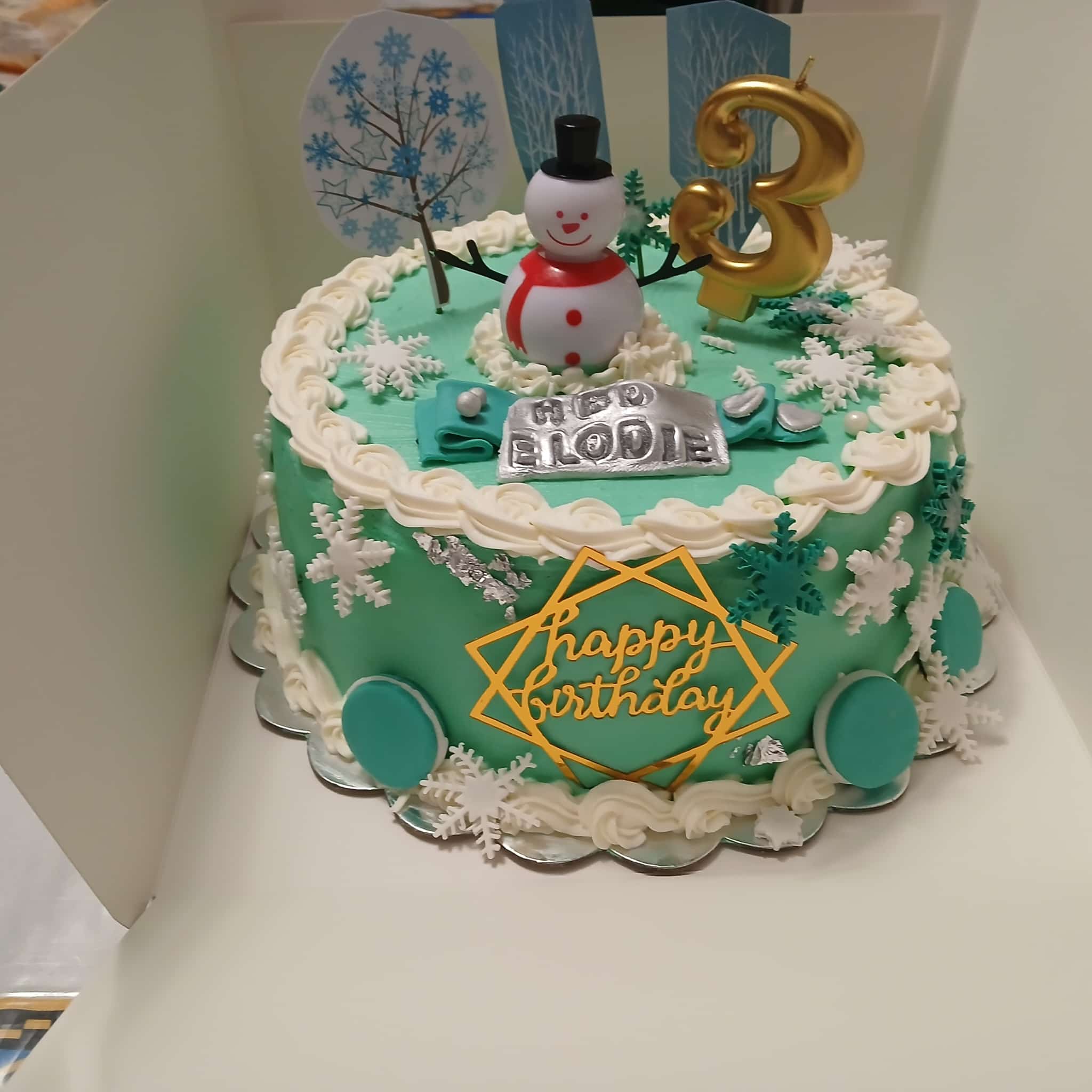 Gâteau d'anniversaire