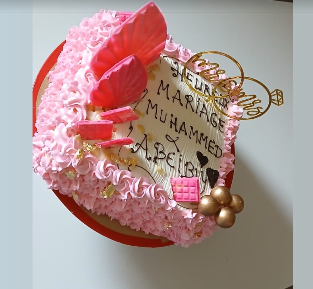 Mini gâteau de mariage pour 10 parts