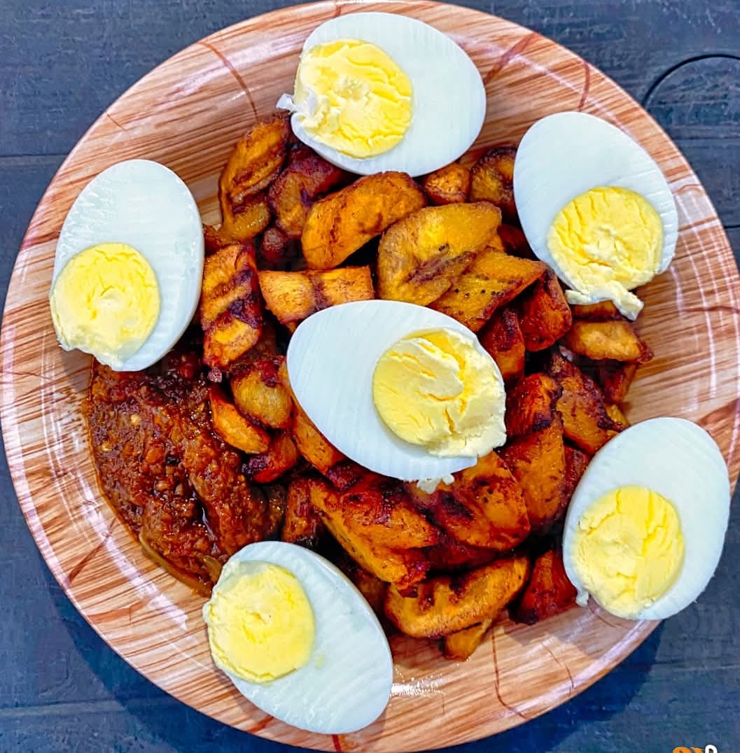 Alloco avec Oeufs