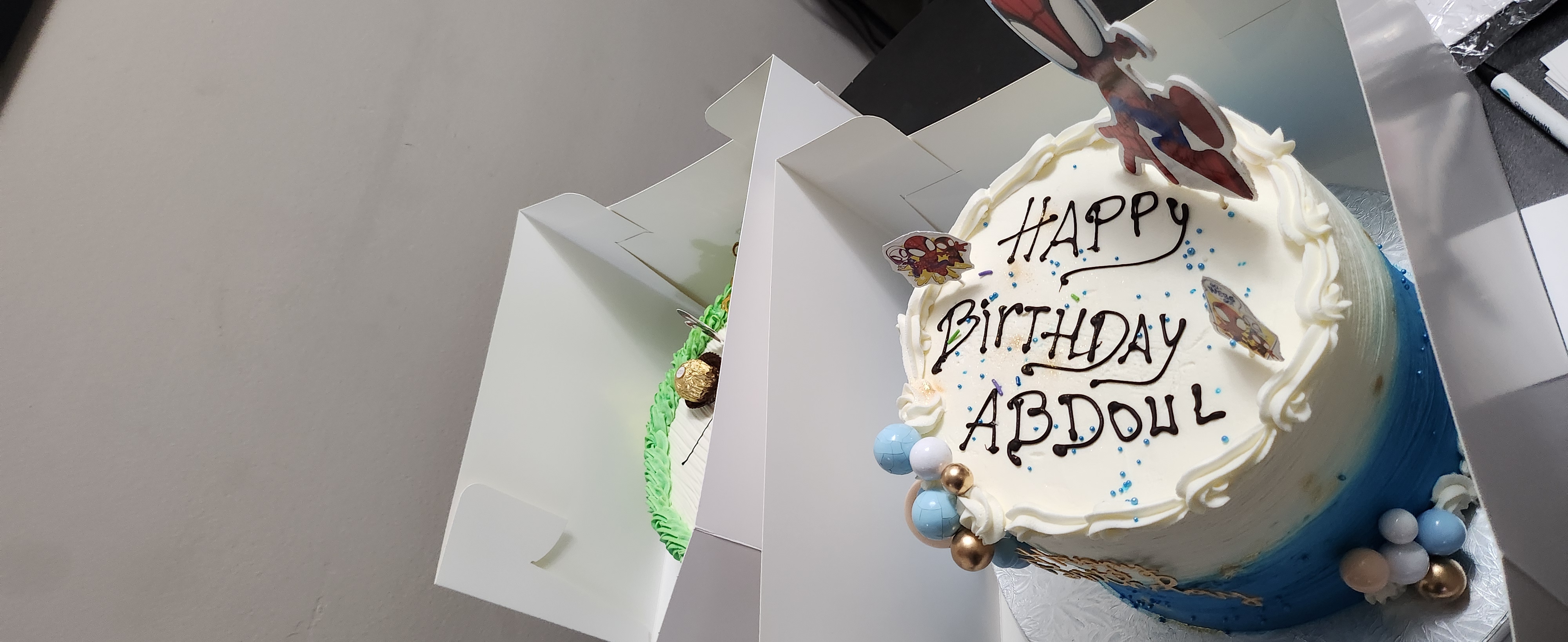 Gâteau d'anniversaire