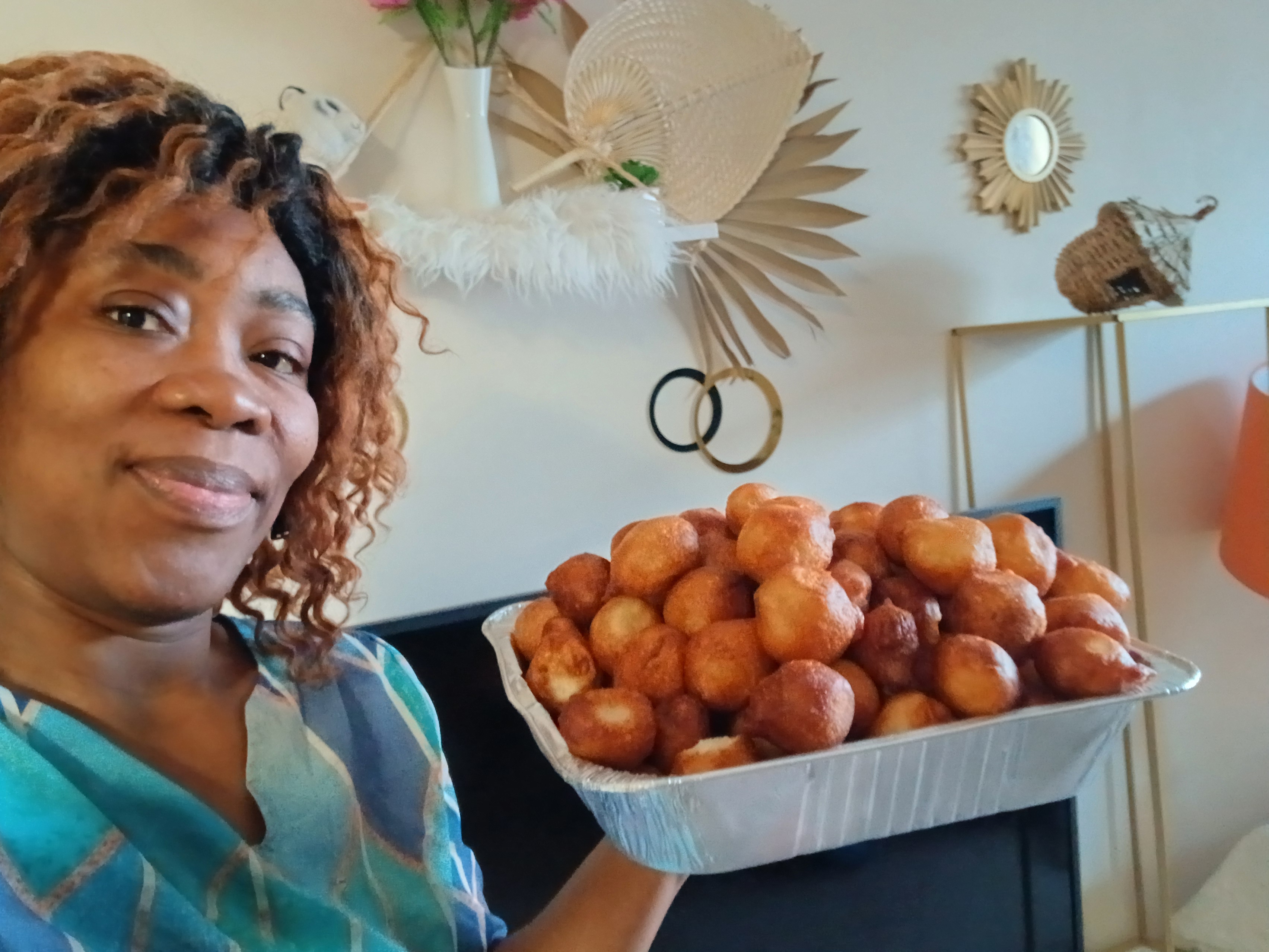 Galette rouge ou poufpouf